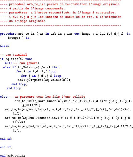 \begin{lstlisting}[language=ada]procedure arb_to_im ( a: in arb_im ; im: out i...
...im,i_f/2+1,i_f,j_f/2+1,j_f);
end if;
end if;end arb_to_im;\end{lstlisting}