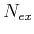 $ N_{ex}$