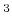 $ ^{3}$