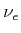 $ \nu_{e}$