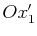 $ Ox'_{1}$