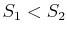 $ S_{1}<S_{2}$