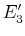 $ E'_{3}$