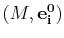 $ (M,\mathbf{e^{0}_{i}})$