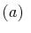 $\displaystyle (a)\,\,$