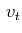 $\displaystyle \,v_{t}$