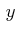 $\displaystyle \,y$