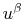 $ u^{\beta}$