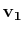 $ \mathbf{v_{1}}$