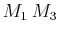 $ M_{1}\,M_{3}$