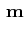 $\displaystyle \,\mathbf{m}$