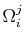 $ \Omega^{j}_{i}$