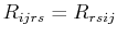 $\displaystyle R_{ijrs}=R_{rsij}$