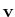 $ \mathbf{v}$
