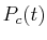 $ P_{c}(t)$